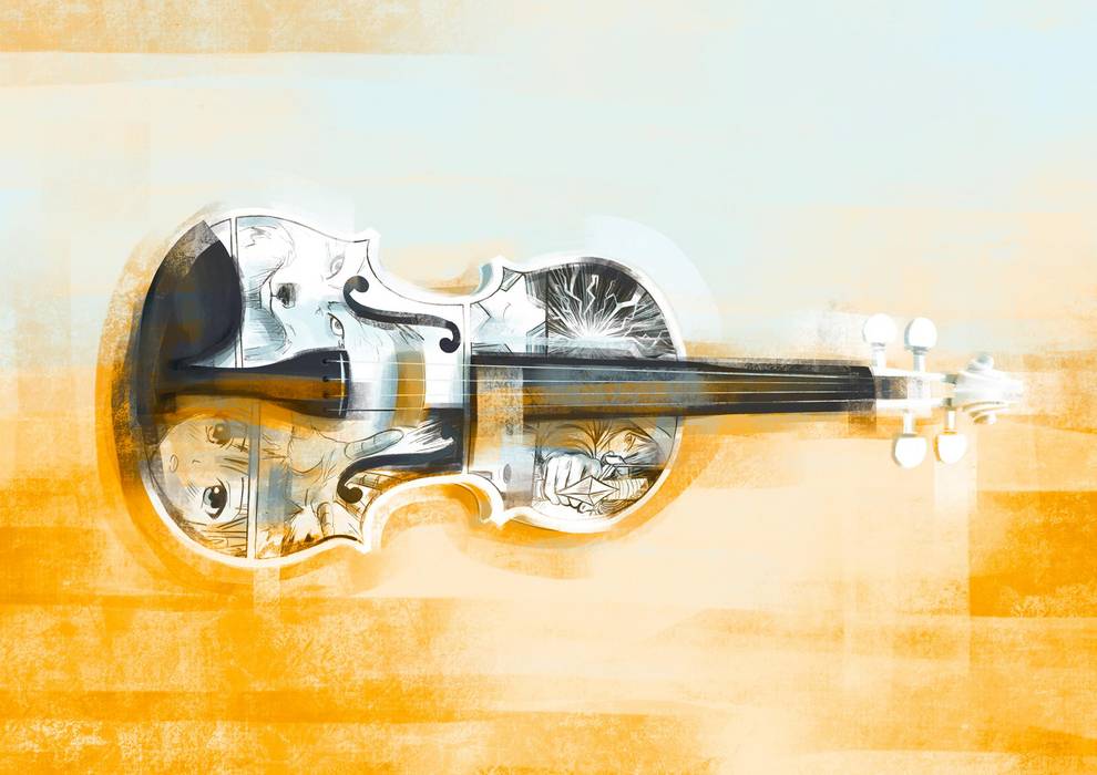 Illustration Philharmonie Anime Quer © TOG Illustration WUNDERart Stephanie Wunder
