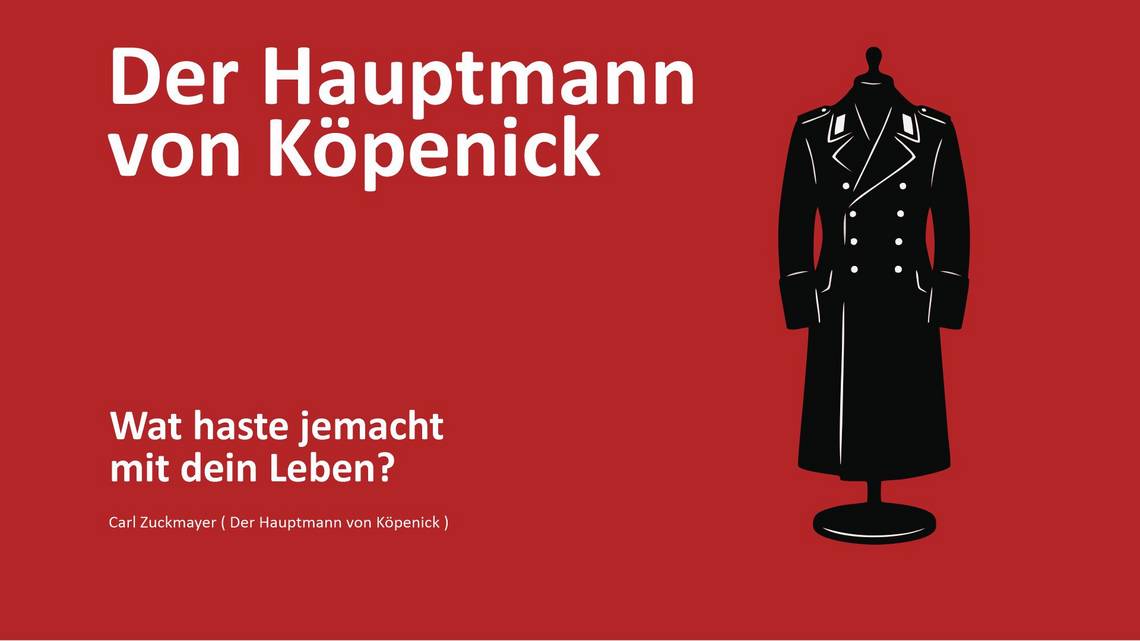 Zitat Hauptmann von Köpenik