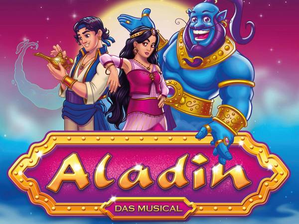 Plakatmotiv Aladin   das Musical Plakatmotiv quadrat, klein