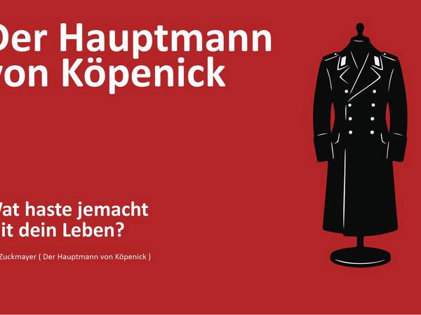 Zitat Hauptmann von Köpenik