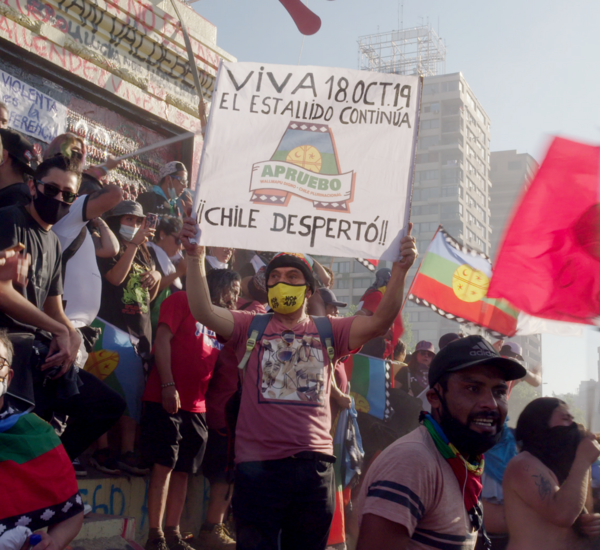 Szenenfoto einer Demonstration