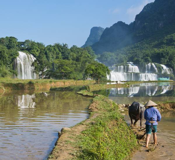 OlafSchubert Vietnam Nordvietnam berühmtester Wasserfall Ban Cioc