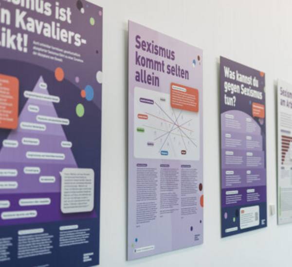 Wanderausstellung Gemeinsam gegen Sexismus