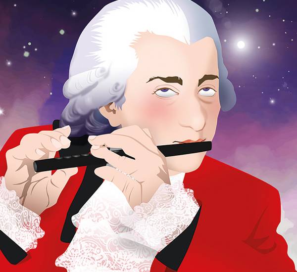 Plakatmotiv Die Zauberflöte 2025 1080x1080