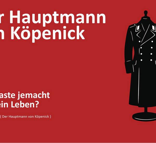 Zitat Hauptmann von Köpenik