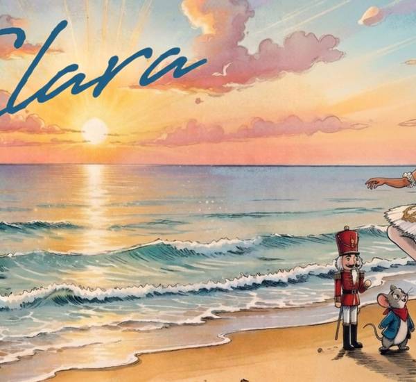 Clara Quer mit Schriftzug