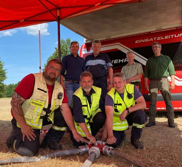 Wasser Stop am Göldenitzer Moor
